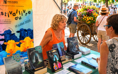 MARTINE AU FESTIVAL DU LIVRE DE GUILLAUME