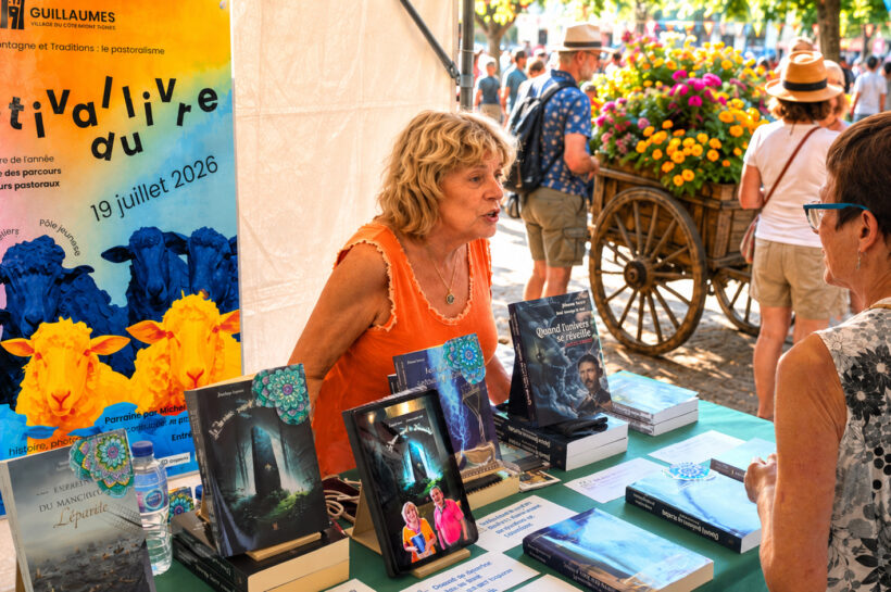 MARTINE AU FESTIVAL DU LIVRE DE GUILLAUME